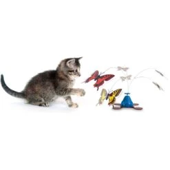 OurPets Whirling Wiggler Spinner Interactive Cat Toy -Pet Supplies Store 155005 PT1. AC SS1800 V1544133212
