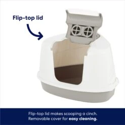 Frisco Flip Top Hooded Corner Cat Litter Box, Large, 21-in 9 Frisco Flip Top Hooded Corner Cat Litter Box, Large, 21-in -Pet Supplies Store 155656 PT2. AC SS1800 V1675279988
