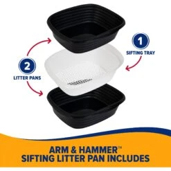 Arm & Hammer Sifting Cat Litter Pan -Pet Supplies Store 156367 PT4. AC SS1800 V1659634822