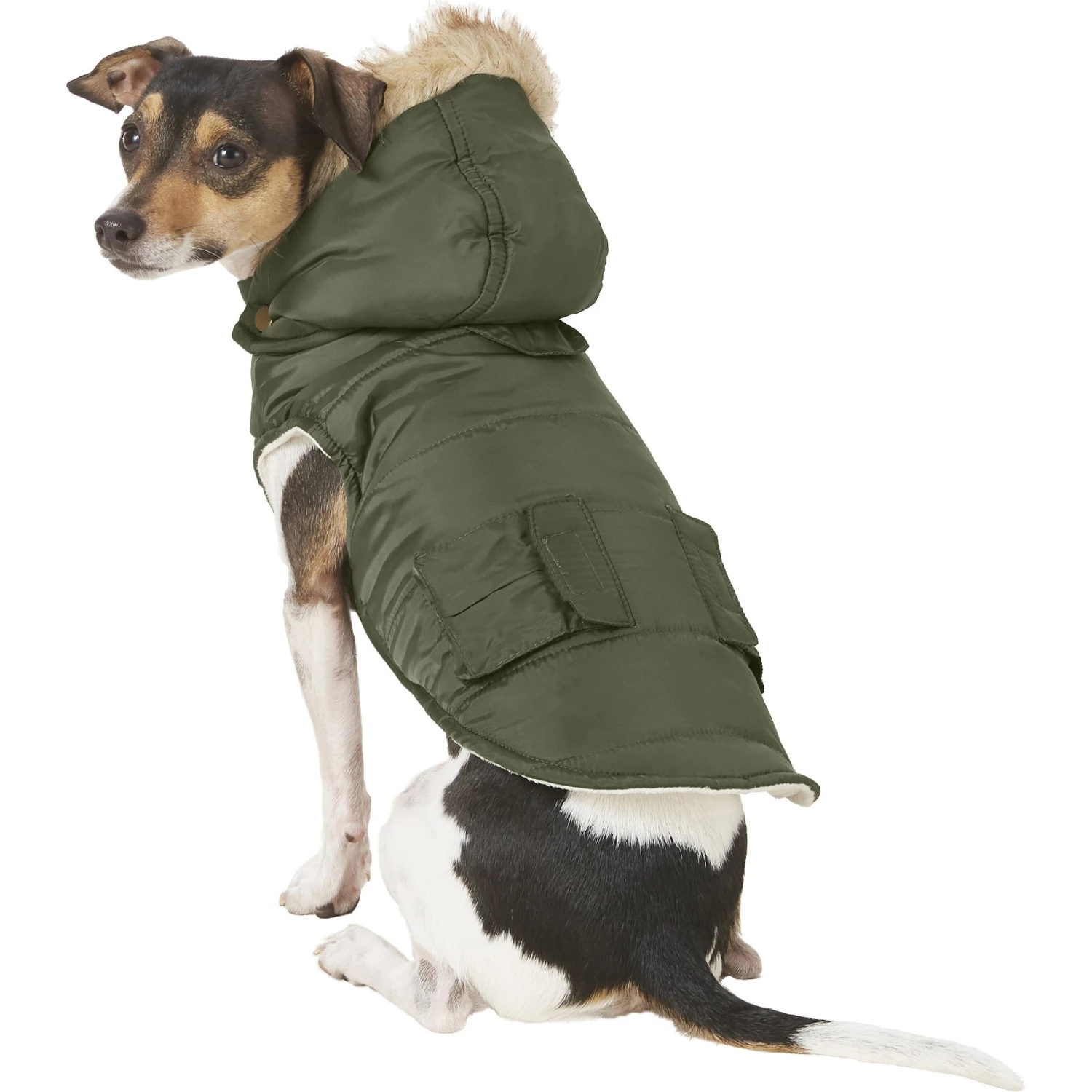 Frisco Mid-Heavyweight Portland Insulated Dog & Cat Parka 3 Frisco Mid-Heavyweight Portland Insulated Dog & Cat Parka
