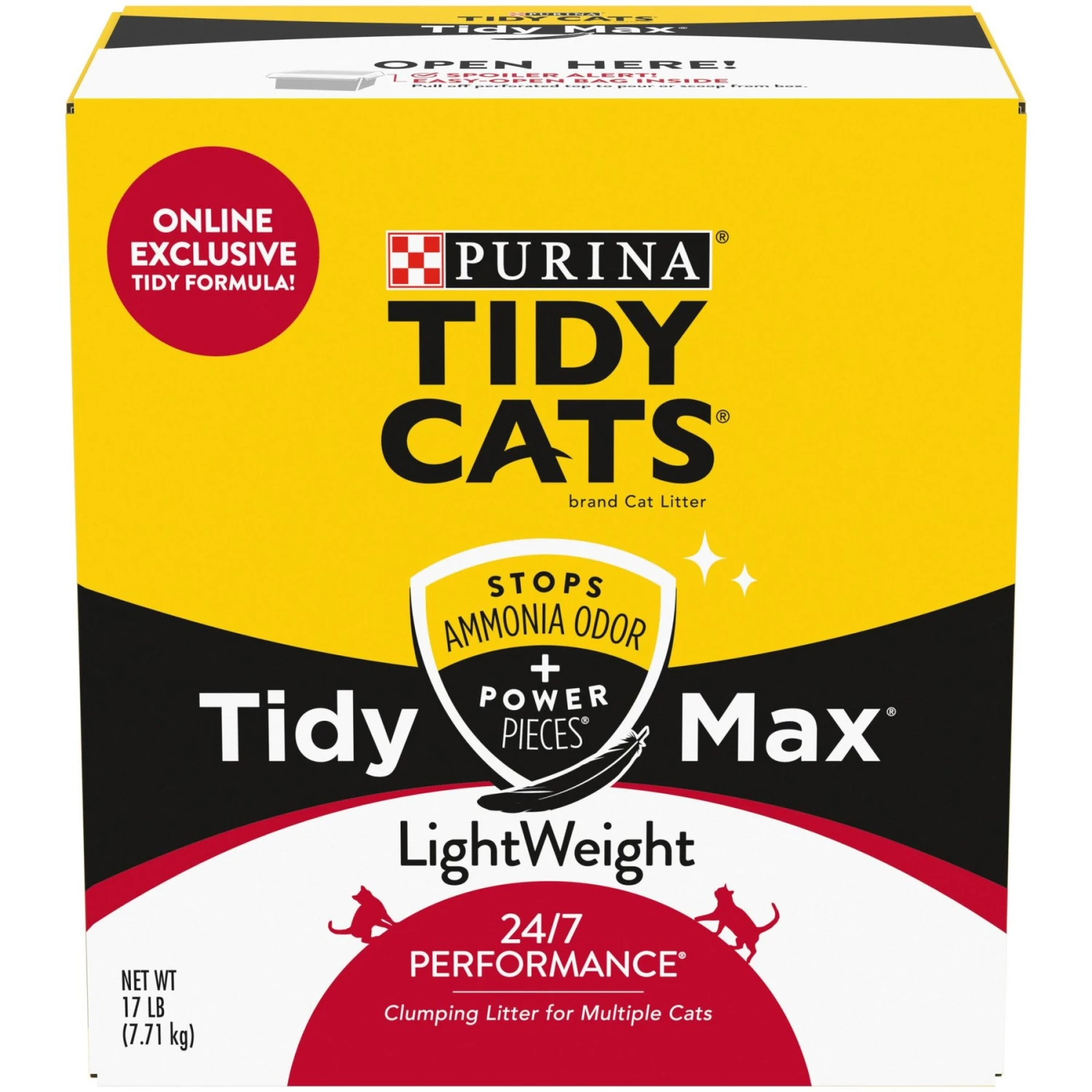 Tidy Max Lightweight 24/7 Performance Clumping Clay Cat Litter 3 Tidy Max Lightweight 24/7 Performance Clumping Clay Cat Litter