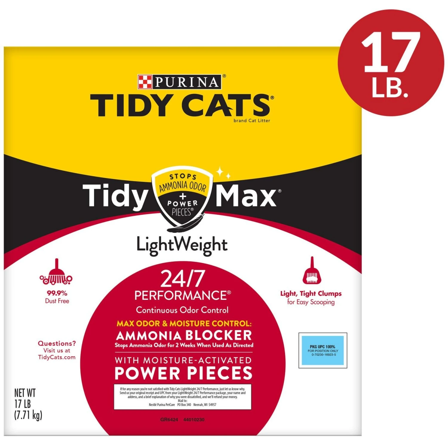 Tidy Max Lightweight 24/7 Performance Clumping Clay Cat Litter 4 Tidy Max Lightweight 24/7 Performance Clumping Clay Cat Litter - Image 2