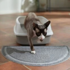 Frisco Half Moon Cat Litter Mat -Pet Supplies Store 166302 PT3. AC SS1800 V1675280727