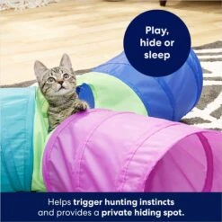 Frisco Foldable Play Tri-Tunnel Cat Toy -Pet Supplies Store 166382 PT2. AC SS1800 V1682976333