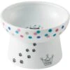 Necoichi Raised Cat Food Bowl, Colorful Dots 1 Necoichi Raised Cat Food Bowl, Colorful Dots -Pet Supplies Store 169388 MAIN. AC SS1800 V1649349422