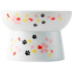 Necoichi Raised Cat Food Bowl, Sakura 10 Necoichi Raised Cat Food Bowl, Sakura -Pet Supplies Store 169391 PT2. AC SS1800 V1649358119