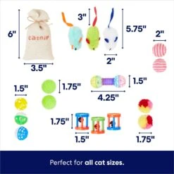 Frisco Plush, Teaser, Ball & Tunnel Variety Pack Cat Toy With Catnip 11 Frisco Plush, Teaser, Ball & Tunnel Variety Pack Cat Toy With Catnip -Pet Supplies Store 169688 PT3. AC SS1800 V1692190912