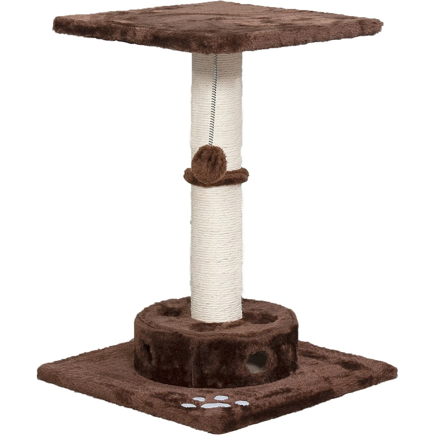 Tiger Tough Scratching Post 22.5-in Faux Fur Cat Tree 4 Tiger Tough Scratching Post 22.5-in Faux Fur Cat Tree - Image 2