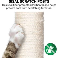 Tiger Tough Scratching Post 22.5-in Faux Fur Cat Tree 14 Tiger Tough Scratching Post 22.5-in Faux Fur Cat Tree -Pet Supplies Store 173194 PT5. AC SS1800 V1618277544