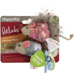 Petlinks HappyNip Mohawk Mice Cat Toy With Catnip -Pet Supplies Store 173475 PT7. AC SS1800 V1594678904