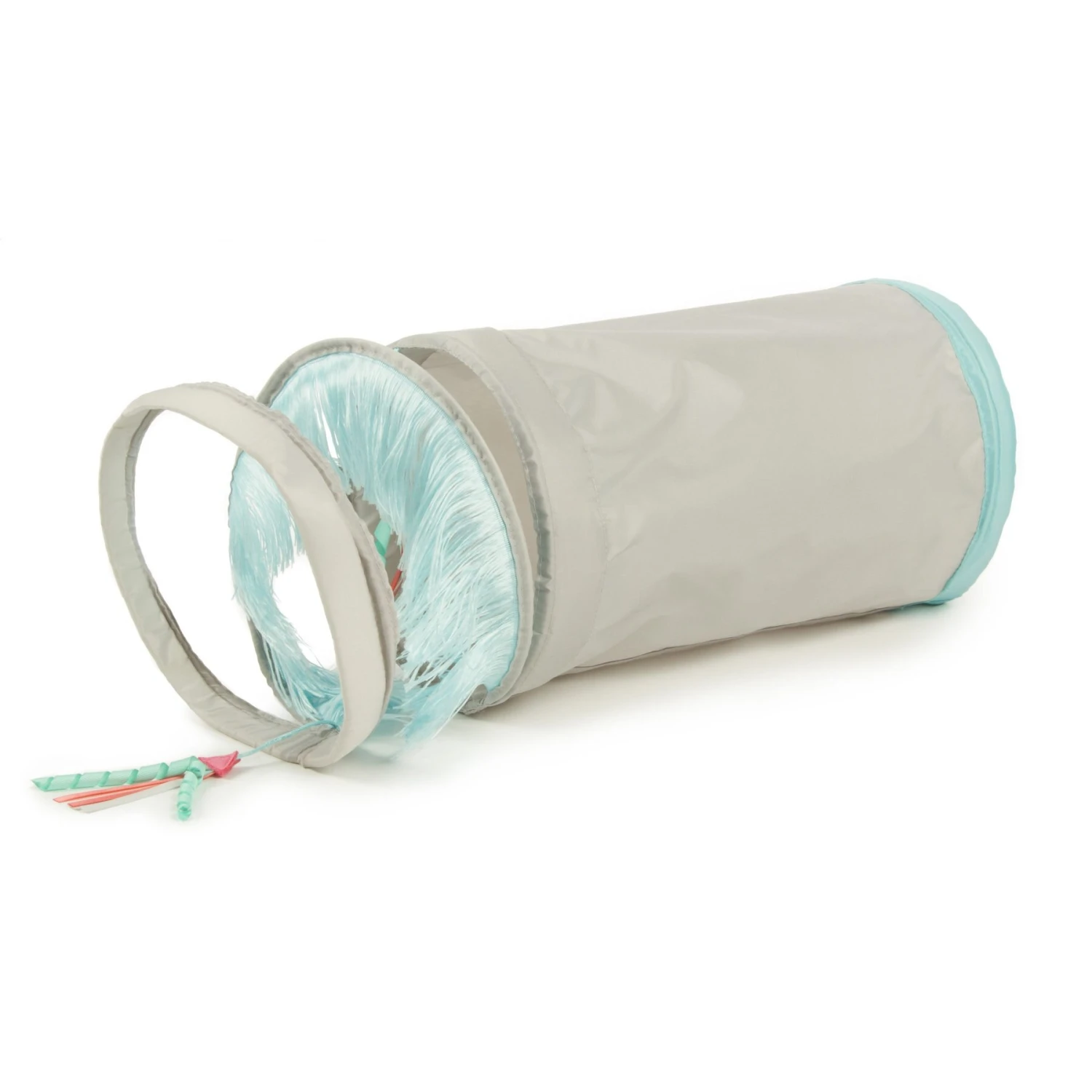 SmartyKat Fringe Frenzy Cat Activity Tunnel 3 SmartyKat Fringe Frenzy Cat Activity Tunnel