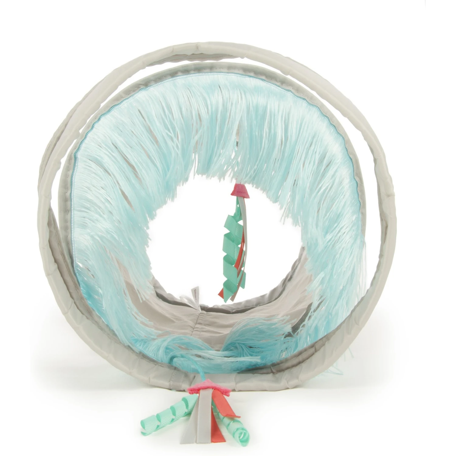 SmartyKat Fringe Frenzy Cat Activity Tunnel 5 SmartyKat Fringe Frenzy Cat Activity Tunnel - Image 3