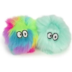 SmartyKat Fuzzy Friends Plush Ball Cat Toys