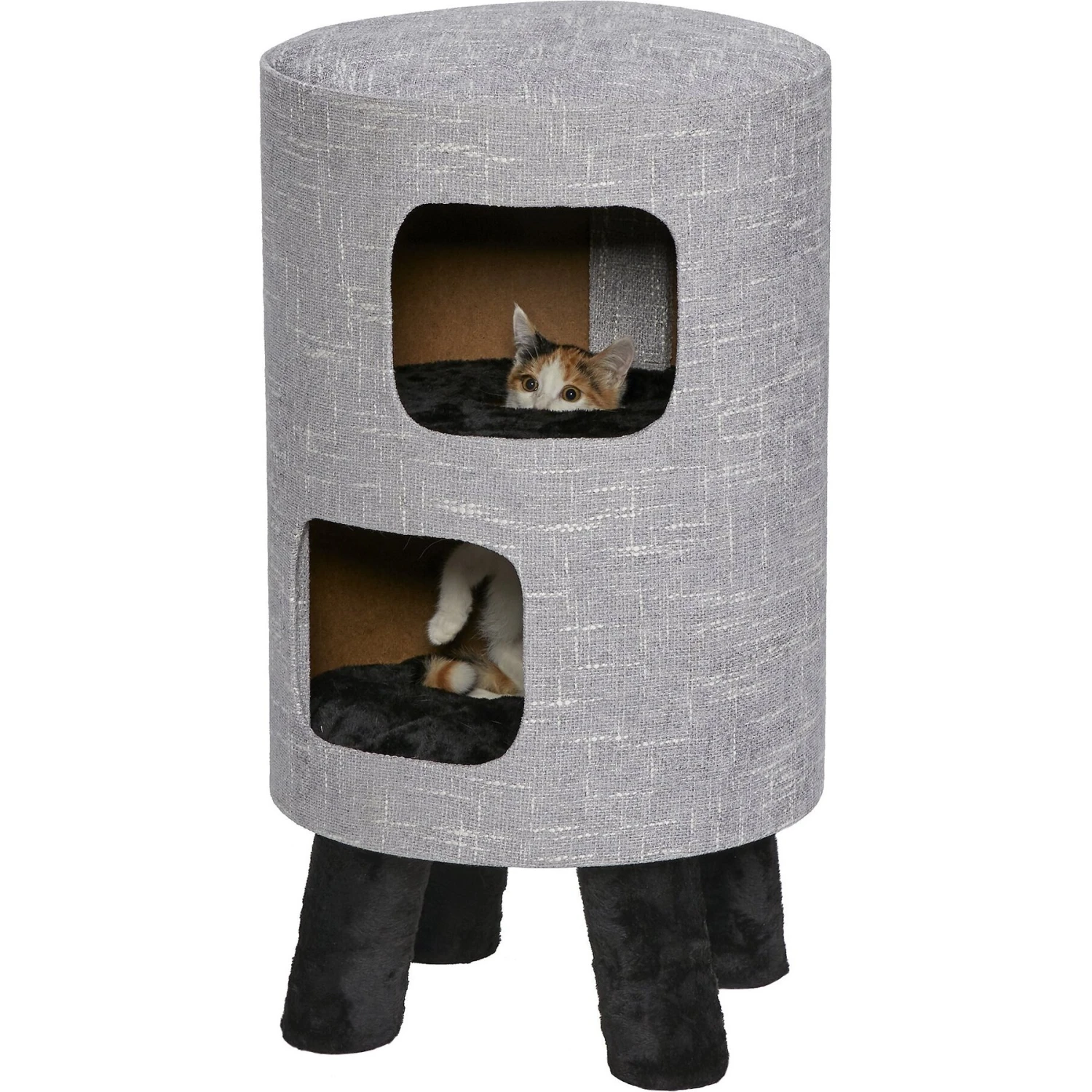 MidWest 2-Story Modern Feline Nuvo Stella Cat Condo 4 MidWest 2-Story Modern Feline Nuvo Stella Cat Condo - Image 2