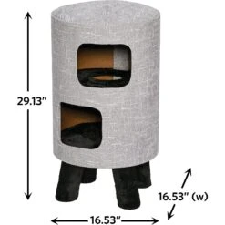 MidWest 2-Story Modern Feline Nuvo Stella Cat Condo 8 MidWest 2-Story Modern Feline Nuvo Stella Cat Condo -Pet Supplies Store 176501 PT2. AC SS1800 V1559591576