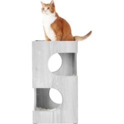 Frisco 28-in Modern Cat Tree & Condo 12 Frisco 28-in Modern Cat Tree & Condo -Pet Supplies Store 177899 PT4. AC SS1800 V1584453174