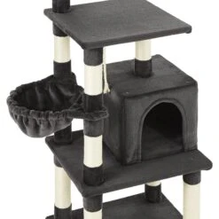 Frisco 59-in Faux Fur Cat Tree & Condo 14 Frisco 59-in Faux Fur Cat Tree & Condo -Pet Supplies Store 180387 PT4. AC SS1800 V1584453197