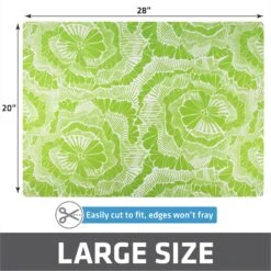 Drymate Protective & Decorative Cat Litter Mat, Surf Green, Large, 20-in X 28-in -Pet Supplies Store 181542 PT5. AC SS1800 V1689626808