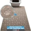 Drymate Premium Debossed Paw Cat Litter Trapping Mat, Taupe, X-Large, 28-in X 34-in -Pet Supplies Store 181550 MAIN. AC SS1800 V1691003204