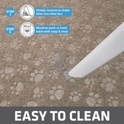 Drymate Premium Debossed Paw Cat Litter Trapping Mat, Taupe, X-Large, 28-in X 34-in 13 Drymate Premium Debossed Paw Cat Litter Trapping Mat, Taupe, X-Large, 28-in X 34-in -Pet Supplies Store 181550 PT4. AC SS1800 V1691002846