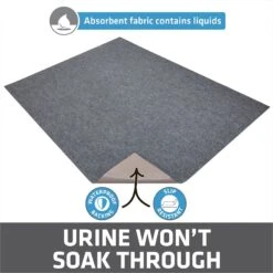 Drymate Jumbo Ridged Cat Litter Trapping Mat, Grey, 36-in X 47-in 10 Drymate Jumbo Ridged Cat Litter Trapping Mat, Grey, 36-in X 47-in -Pet Supplies Store 181552 PT2. AC SS1800 V1689626759