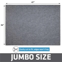 Drymate Jumbo Ridged Cat Litter Trapping Mat, Grey, 36-in X 47-in 12 Drymate Jumbo Ridged Cat Litter Trapping Mat, Grey, 36-in X 47-in -Pet Supplies Store 181552 PT4. AC SS1800 V1689626741