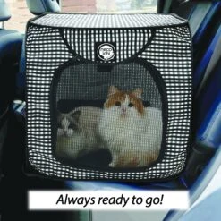 Necoichi Portable Stress Free Cat Cage & Litter Box Set -Pet Supplies Store 187416 PT7. AC SS1800 V1627689728