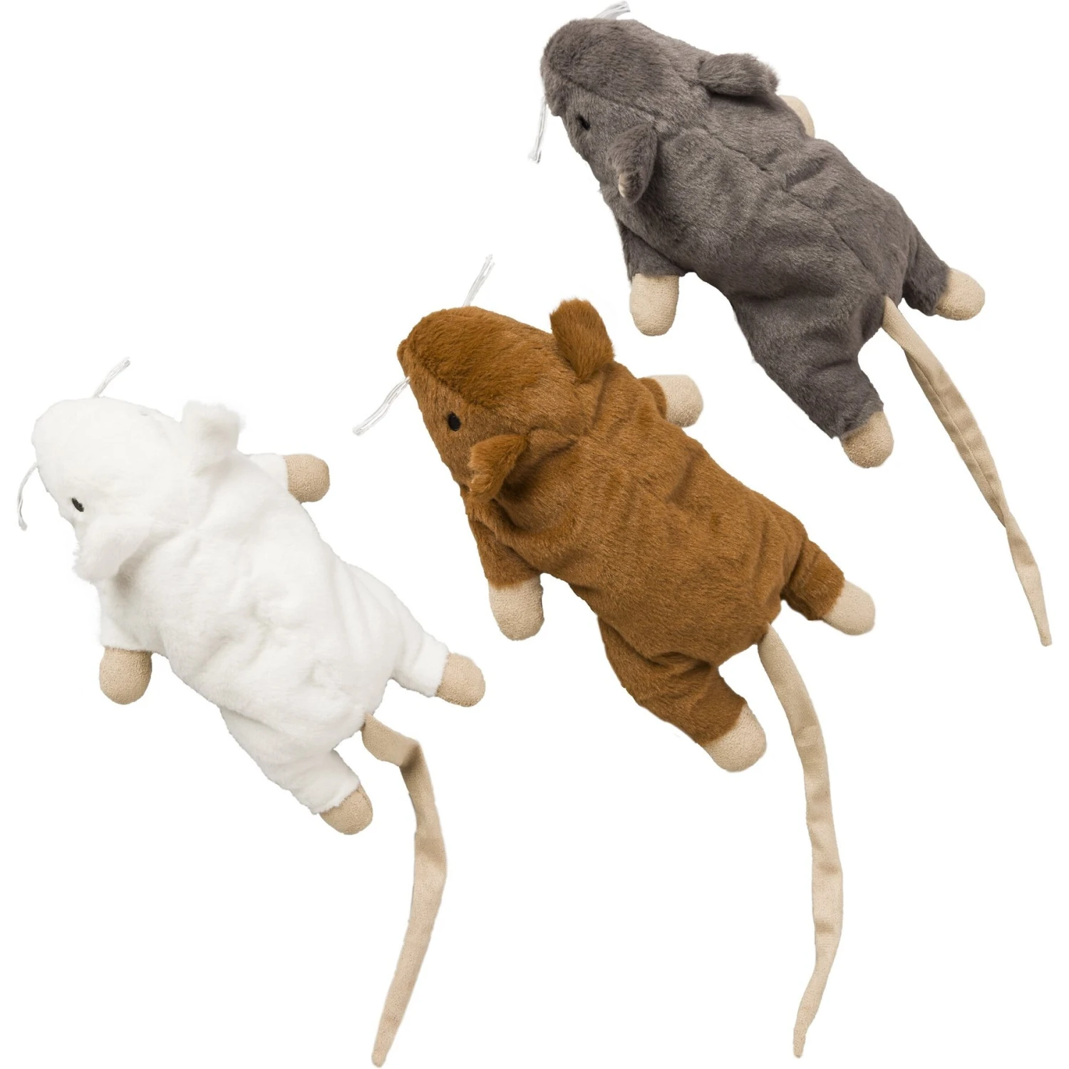 Ethical Pet Big Mouse Bertha Cat Toy, Color Varies 3 Ethical Pet Big Mouse Bertha Cat Toy, Color Varies