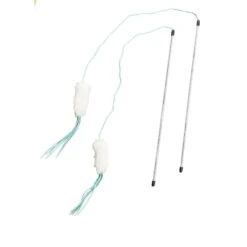 Ethical Pet Leather Strand Teaser Wand Cat Toy, Color Varies -Pet Supplies Store 189288 pt2. AC SS1800 V1569429878