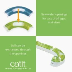 Catit Senses 2.0 Super Circuit Cat Toy 14 Catit Senses 2.0 Super Circuit Cat Toy -Pet Supplies Store 191558 PT3. AC SS1800 V1628093782