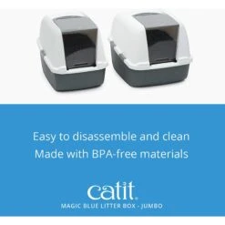 Catit Magic Blue Cat Litter Box 17 Catit Magic Blue Cat Litter Box -Pet Supplies Store 191588 PT7. AC SS1800 V1628094080