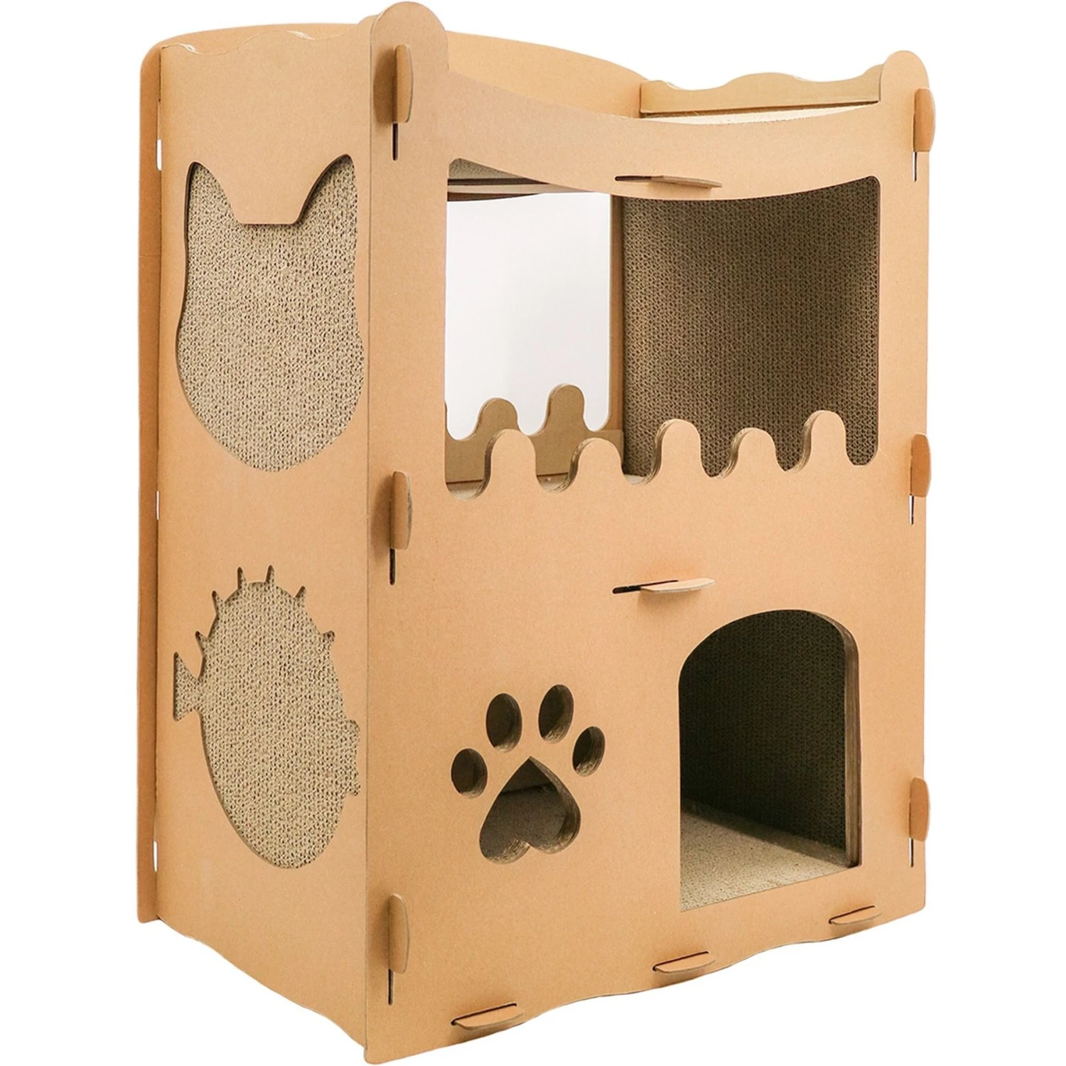 Petique Feline Penthouse Cat Scratcher 3 Petique Feline Penthouse Cat Scratcher