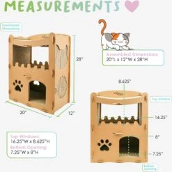 Petique Feline Penthouse Cat Scratcher 10 Petique Feline Penthouse Cat Scratcher -Pet Supplies Store 193980 PT3. AC SS1800 V1566335252