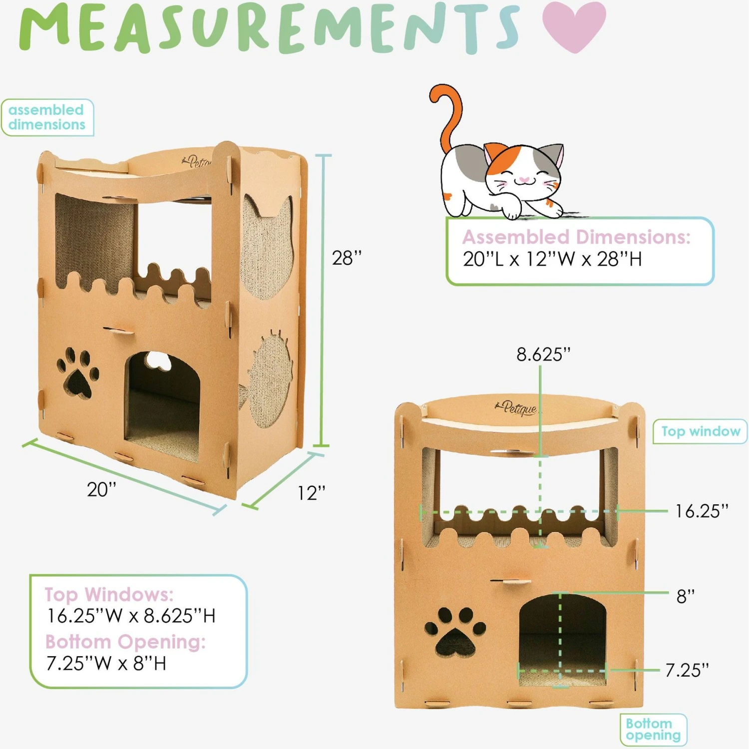 Petique Feline Penthouse Cat Scratcher 6 Petique Feline Penthouse Cat Scratcher - Image 4