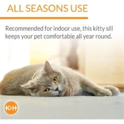 K&H Pet Products Unheated Kitty Sill Cat Window Perch -Pet Supplies Store 199074 PT3. AC SS1800 V1685649694