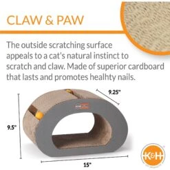 K&H Pet Products Creative Kitty Tunnel Cat Scratcher Toy -Pet Supplies Store 199125 PT2. AC SS1800 V1692211192