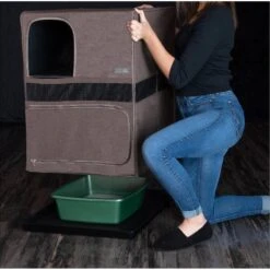 Pet Gear Prp Pawty Space Saver Cat Litter Box Enclosure -Pet Supplies Store 200702 PT4. AC SS1800 V1573165076