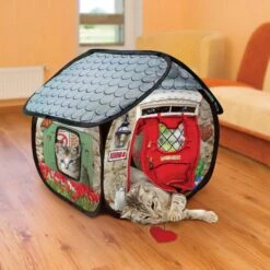 KONG Play Spaces Bungalow Cat Toy -Pet Supplies Store 209634 PT2. AC SS1800 V1631773648