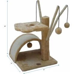 Go Pet Club 22-in Cat Tree Condo & Scratching Pad 9 Go Pet Club 22-in Cat Tree Condo & Scratching Pad -Pet Supplies Store 216912 PT3. AC SS1800 V1671226283