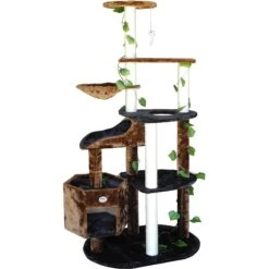 Go Pet Club 74-in Forest With Leaves Cat Tree, Black/ Brown 7 Go Pet Club 74-in Forest With Leaves Cat Tree, Black/ Brown -Pet Supplies Store 217146 pt2. AC SS1800 V1579196012
