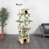 Go Pet Club 85-in Forest With Leaves Cat Tree, Beige/ Brown -Pet Supplies Store 217158 MAIN. AC SS1800 V1702056886