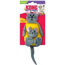 KONG Pull-A-Partz Cheezy Cat Toy -Pet Supplies Store 219705 PT3. AC SS1800 V1631771180