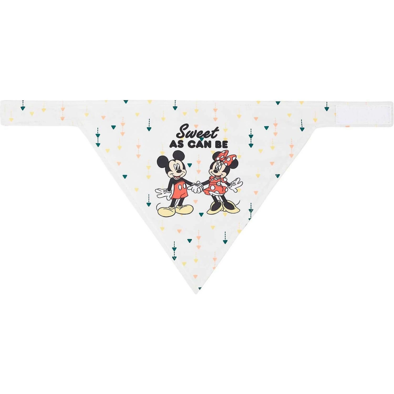 Disney Mickey Mouse & Minnie Mouse "Sweet As Can Be" Reversible Dog & Cat Bandana 5 Disney Mickey Mouse & Minnie Mouse "Sweet As Can Be" Reversible Dog & Cat Bandana - Image 3