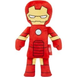 Marvel 's Ironman Plush Kicker Cat Toy With Catnip