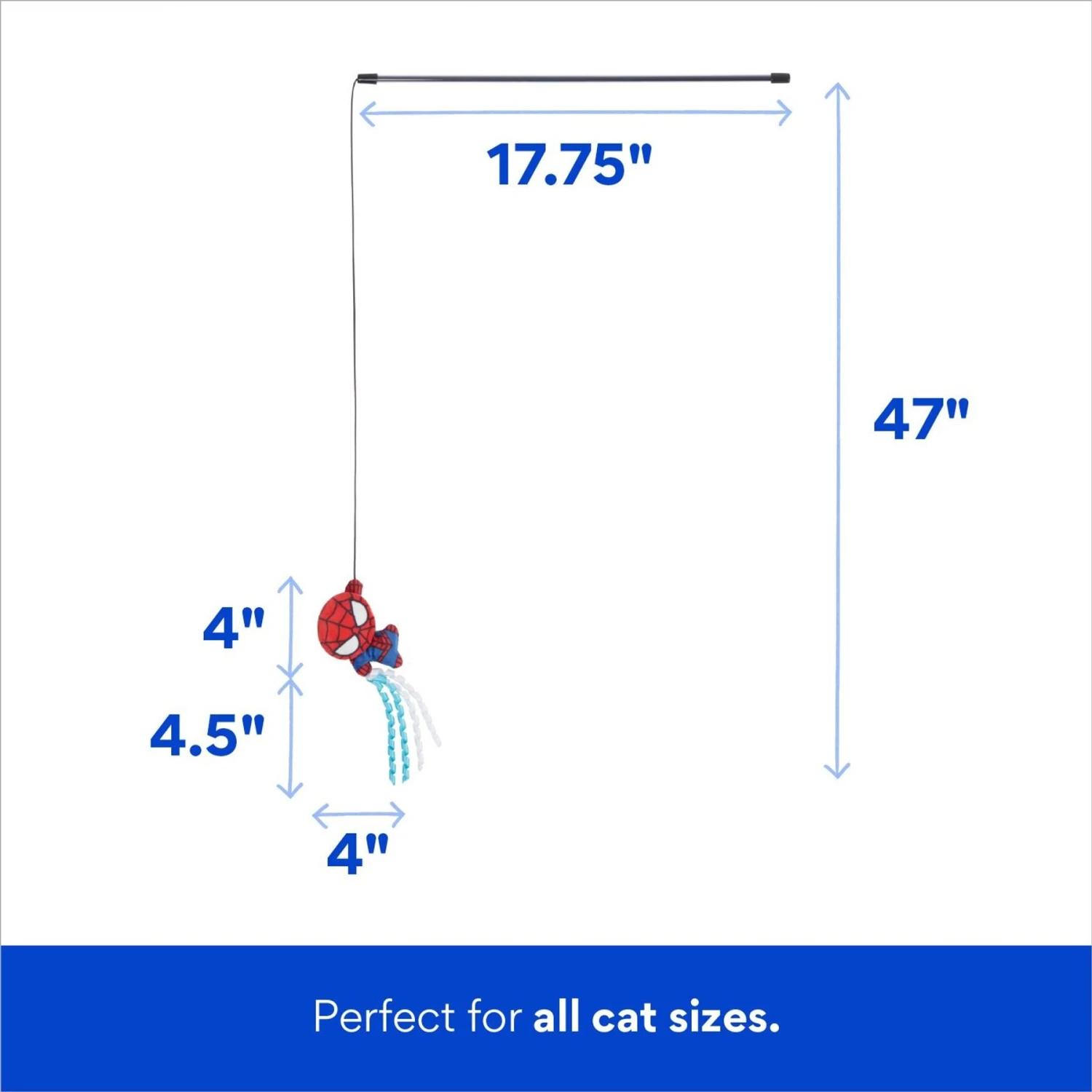 Marvel 's Spider-Man Teaser Cat Toy With Catnip 4 Marvel 's Spider-Man Teaser Cat Toy With Catnip - Image 2