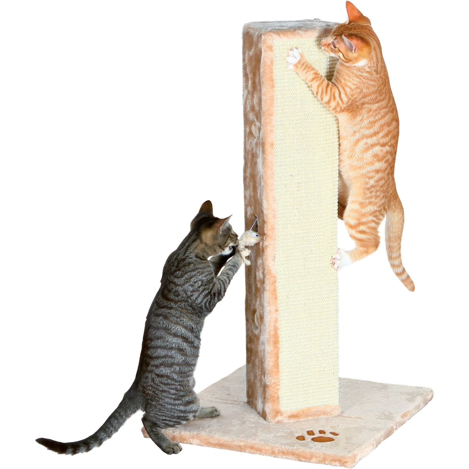 TRIXIE Soria 31.5-in Plush Tower Cat Scratching Post 4 TRIXIE Soria 31.5-in Plush Tower Cat Scratching Post - Image 2
