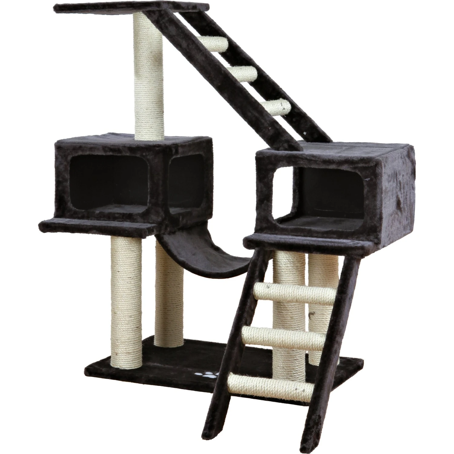 TRIXIE Malaga 43" Plush Cat Tree & Condo 4 TRIXIE Malaga 43" Plush Cat Tree & Condo - Image 2