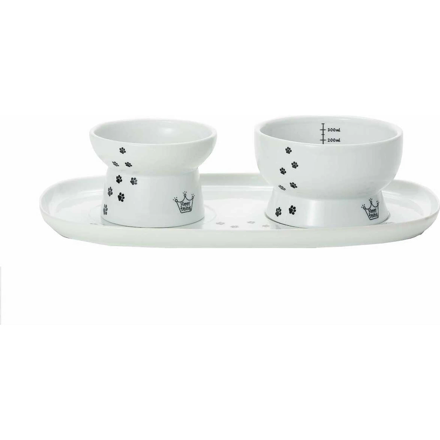 Necoichi Double Dining Tray Set & Elevated Cat Bowls 4 Necoichi Double Dining Tray Set & Elevated Cat Bowls - Image 2