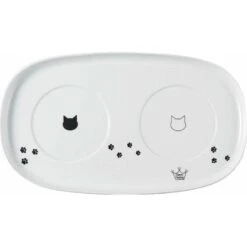 Necoichi Double Dining Tray Set & Elevated Cat Bowls 13 Necoichi Double Dining Tray Set & Elevated Cat Bowls -Pet Supplies Store 230660 PT2. AC SS1800 V1631314004