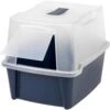IRIS USA Enclosed With Front Door Flap & Scoop Cat Litter Box 1 IRIS USA Enclosed With Front Door Flap & Scoop Cat Litter Box -Pet Supplies Store 231660 MAIN. AC SS1800 V1680803919